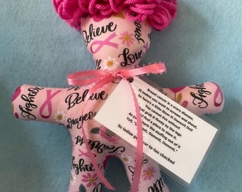 Breast Cancer Damm-it Slam-It Doll