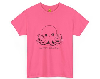 Octopus Unisex Heavy Cotton T-Shirt