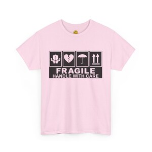 Fragile Unisex Heavy Cotton T-Shirt