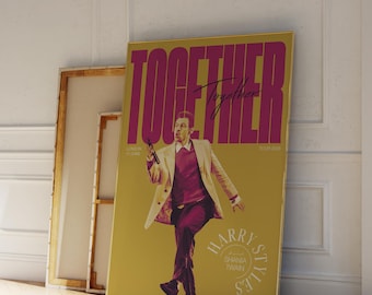 Together Together Tour London Wembley Night 3 Concert Poster Digital Print | Kiss All The Time Disco Occasionally | HS