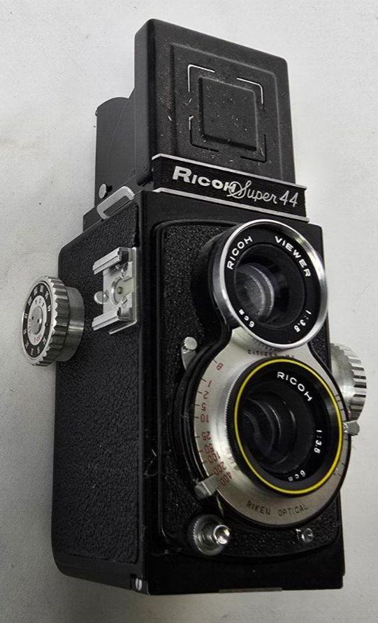 リコー スーパー44 リケン 6cm F3.5 二眼フィルムカメラ - Etsy 日本