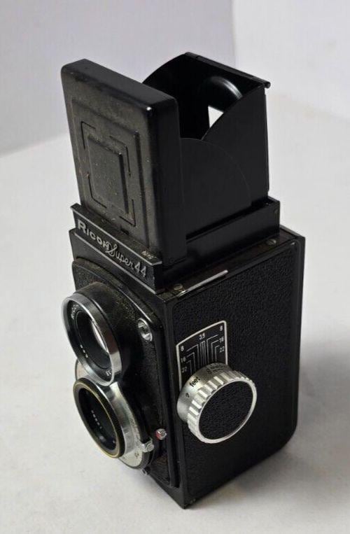 リコー スーパー44 リケン 6cm F3.5 二眼フィルムカメラ - Etsy 日本