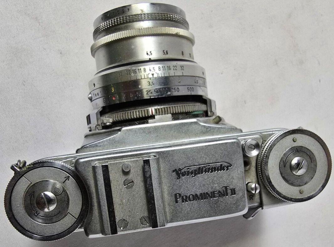 Voigtlander Prominent Ii Camera Ultron 1-2 50 Dynaron 1-4.5 100 - Etsy Voigtlander Prominent Ii Camera Ultron 1-2 50 Dynaron 1-4.5 100 - Etsy