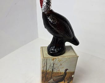 Vintage Avon Wild Türkei Wild Country After Shave Jagd Jäger Kabine Dekor