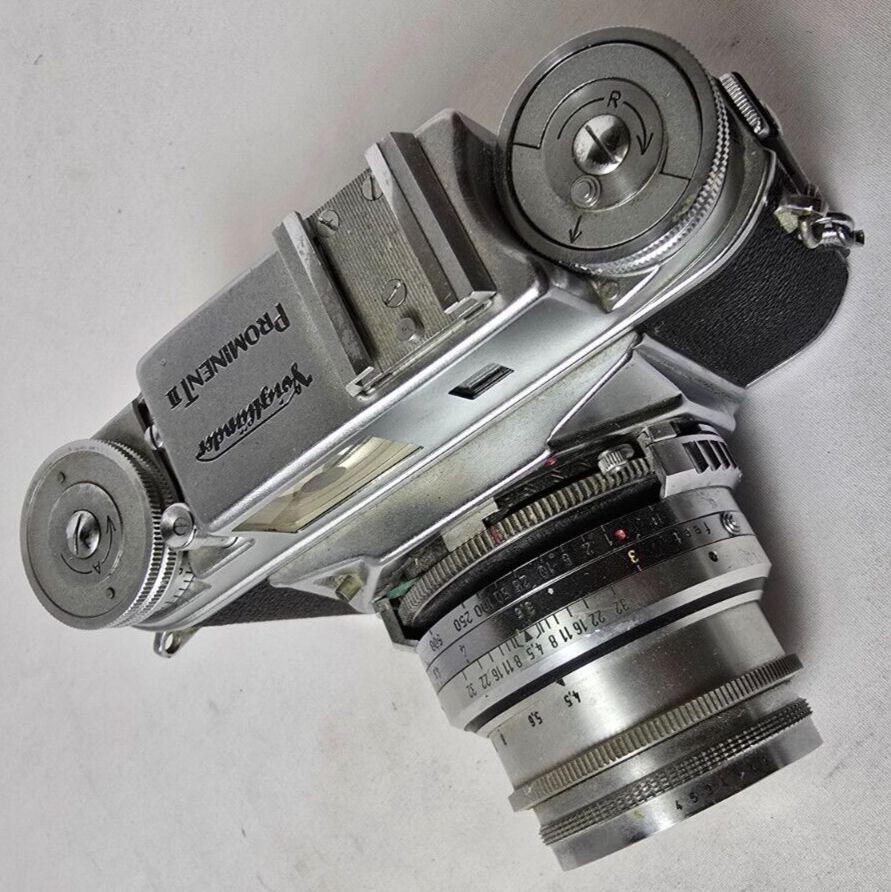 Voigtlander Prominent Ii Camera Ultron 1-2 50 Dynaron 1-4.5 100 - Etsy