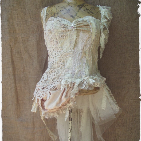 Tabitha Bustier with Bustle