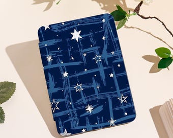 Night Sky Stars 2025 Kindle Case Compatible With Kindle 12th/Paperwhite 12th/Colorsoft |Auto Wake/Sleep Function&Custom Name Personalization