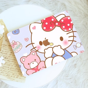 Hello Kitty Macbook Case,Protective Hard Laptop Case for Macbook Air 15/13/11,Pro16/15/14/13, 2021 2022 2023 2024 2025, For Cartoon Lovers