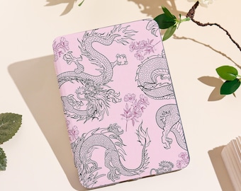 Dreamy Dragon 2025 Kindle Case Compatible With Kindle 12th/Paperwhite 12th/Colorsoft |Auto Wake/Sleep Function & Custom Name Personalization