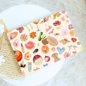 Cute Collage Macbook Case,Protective Hard Laptop Case for Macbook Air 15/13/11, Pro16/15/14/13,  2021 2022 2023 2024 2025, Macbook Ret Cover