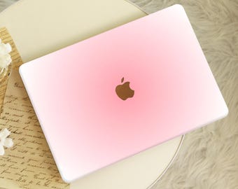 Blush Pink Gradient Macbook Case,Protective Hard Laptop Case for Macbook Air 15/13/11 Pro16/15/14/13 2020 2021 2022 2023 2024,Macbook Cover