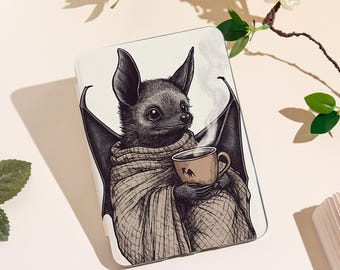 Charming Bat 2025 Kindle Case Compatible With Kindle 12th/Paperwhite 12th/Colorsoft |Auto Wake/Sleep Function & Custom Name Personalization