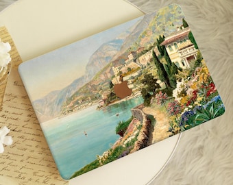 Oil Painting Landscape Macbook Case,Protective Hard Laptop Case for Macbook Air 15/13 Pro16/15/14/13 2020 2021 2022 2023 2024,Macbook Cover