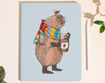 Cute Capybara iPad Case With Pencil Holder for iPad 11/10/9/8 Gen