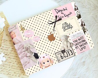 Polka Dot Collage Macbook Case, Protective Hard Laptop Case for Macbook Air 15/13/11, Pro16/15/14, 2025 2026, Macbook Neo A18, Gift for Her