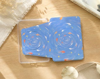 Koi Starry Sky 360 Rotating & Detachable Kindle Case, Custom Case, Compatible With Kindle 8/10/11/12, PaperWhite 5/6/7/10/11/12th, Colorsoft