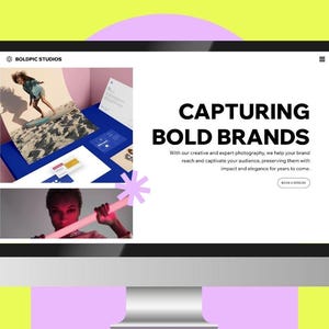Wix Studio Template for Photographers & Creatives