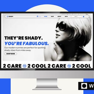 Customizable Wix Studio Template for Modern Fashion eCommerce Website Design