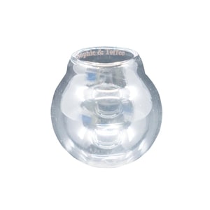 Water Glass Globe Terrarium - 2 pieces (30mm, 20mm opening) | Miniature Environments | Thick Quality Glass Dome | Miniature Water Terrarium
