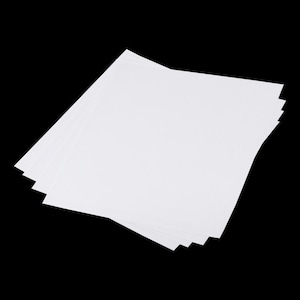 Thick Clear PVC Sheet Film (9 pieces) | Thick Clear Film | 3D Resin Painting Artwork | Thick PVC Sheet Film | Exclusive Design Sheet Film