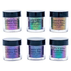 Chameleon Colorshift Flakes (6 colors) | Resin Craft Supply | Resin Miniatures | Resin Mold | Epoxy Resin | Resin Polymer | Pigment Powder