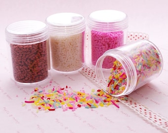 Polymer Clay Fake Colorful Sprinkles Toppings | Fake Toppings | Faux Sweets Making