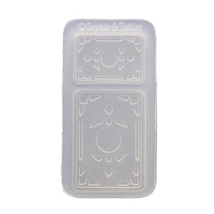 Miniature Blank Playing Card Silicone Mold | Food Grade Silicone Molds | Resin Craft Molds | Playing Card Molds | Miniature Halloween Molds