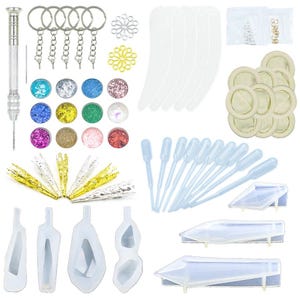 The (Clearance) Faceted Gemstones Resin Craft Kit
