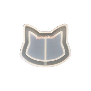 Kitty Head Shaker Silicone Mold | Kitty Head Silicone Mold | Shakers Silicone Mold | Shaker Theme Resin Mold | Flexible Mold | Soft Silicone