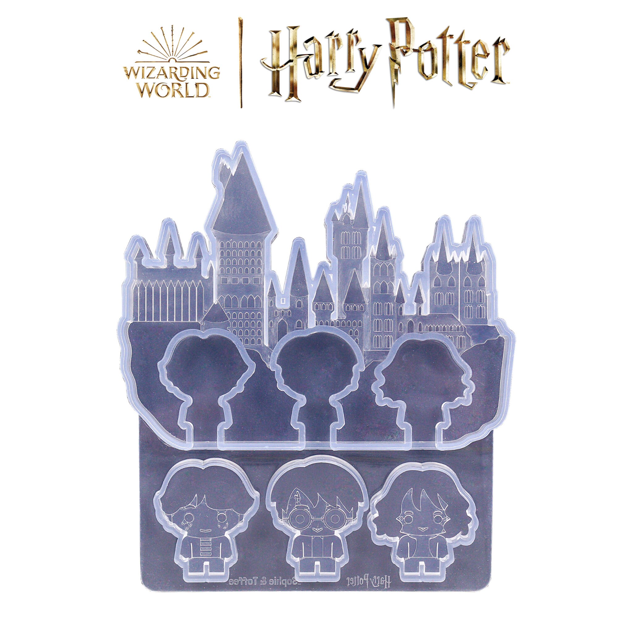 Harry Potter Winter Theme Open Bezel Charms (4 pieces)