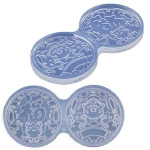 12 Chinese Lunar Zodiac Silicone Mold | Resin Craft Supply | Resin Jewelry | Resin Mold | Epoxy Resin | Lunar New Year Mold | Chinese Zodiac