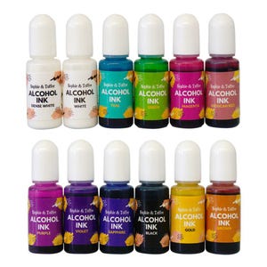 Clear Alcohol Inks for Resin Craft | Pigment Dye for Resin | Paint for Resin Craft | Alcohol Inks Paints Craft | Alcohol Inks Resin Craft