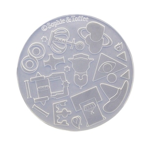 The Magician Tarot Cards Silicone Mold | Food Grade Silicone Molds | Resin Craft Molds | Food Grade Halloween Molds | Super Clear Silicone