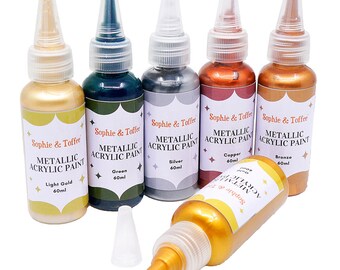 Metallic Acrylic Paint | Acrylic Paint Set | Acrylic Paint Brushes | Acrylic Paint Singapore