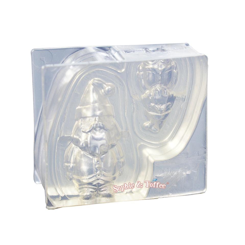 Acheter Moule en Silicone Gnomes Cœur Étoile DIY Moules Ornements d'Affichage Pour Artisanat Résine Plâtre et Bougies Parfumées Décoration de Maison