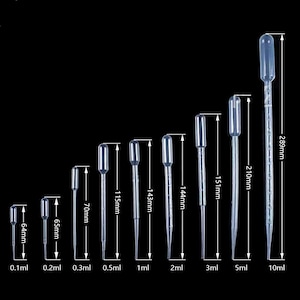 Gotero desechable para líquidos con pera de succión