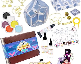 Steven Universe Resin Craft Box | Resin Craft Box | Resin Craft Kit | UV Resin Kit | Craft Box