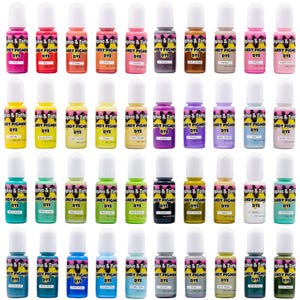 Candy Color Pigment Dye for Resin Craft Set 10ml | Resin Craft Supply | Candy Color Pigment Dye |Colorant Pigment Dye |Candy Color for Resin