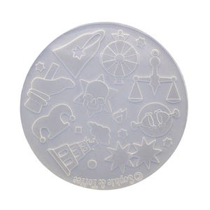 Wheel of Fortune Tarot Cards Silicone Mold | Food Grade Silicone Mold | Resin Craft Mold | Halloween Molds | Tarot Cards Molds | Resin Craft