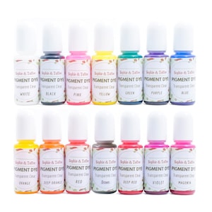 Colorant Pigment Dye for Resin Coloring - 10g | Resin Craft Supply | Resin Miniatures | Resin Mold | Epoxy Resin | Resin Polymer | Pigment