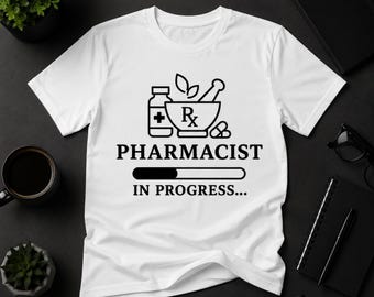 Maglietta "Farmacista in formazione" / Maglietta regalo per studenti di farmacia