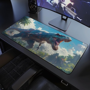 Roaring T-Rex Desk Mat
