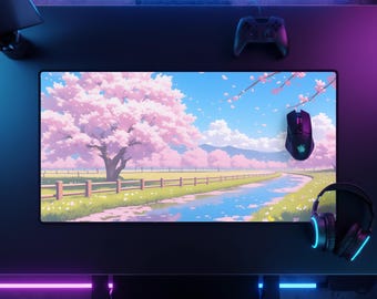 Tappetino da scrivania anime Sakura Blossom