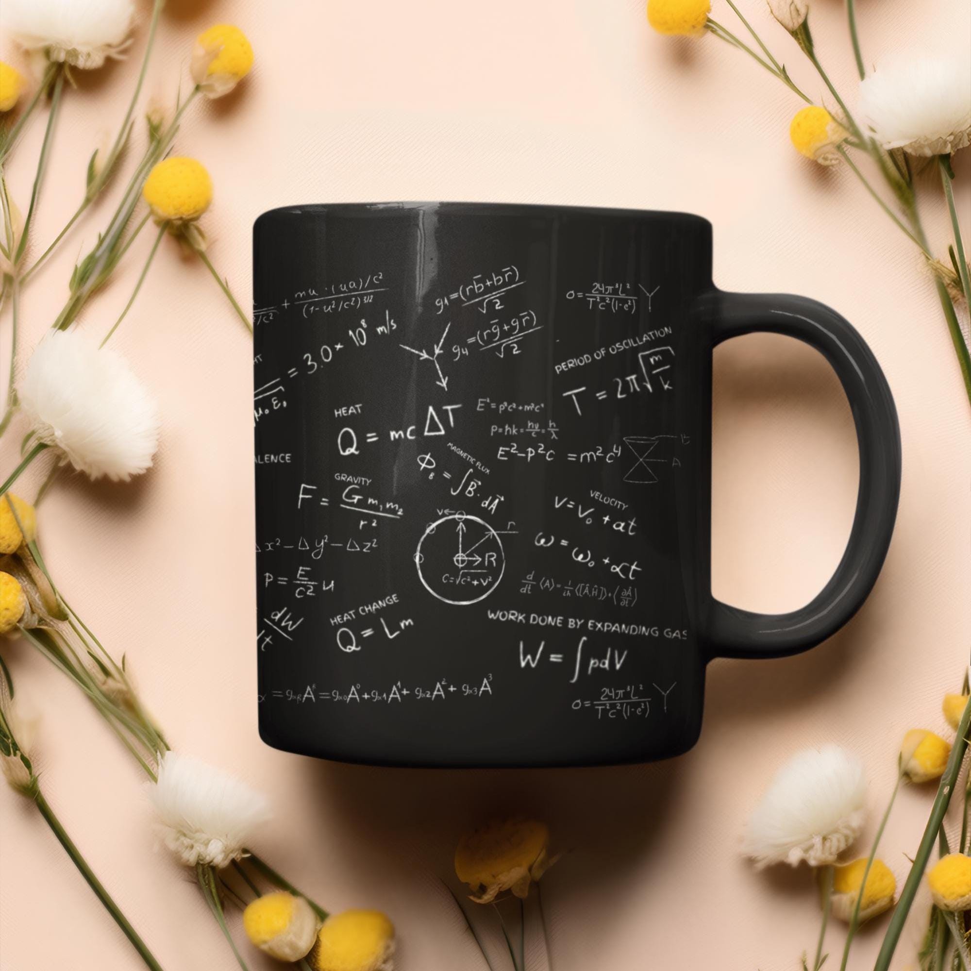 Sottobicchiere Science Equations – Regalo Originale Per Insegnanti E Studenti Di Fisica E Matematica