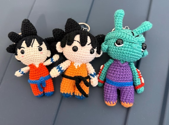 Dragon Ball Plushie , Goku crocheted