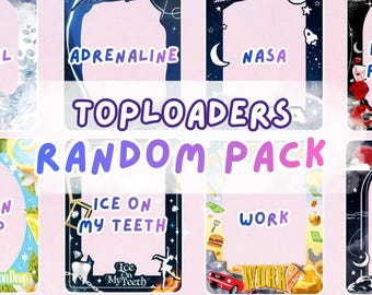 ATEEZ Zufallspackung / Full Set Toploader | Blind Mystery Überraschungspaket | Deco Kpop Fotokartenhalter