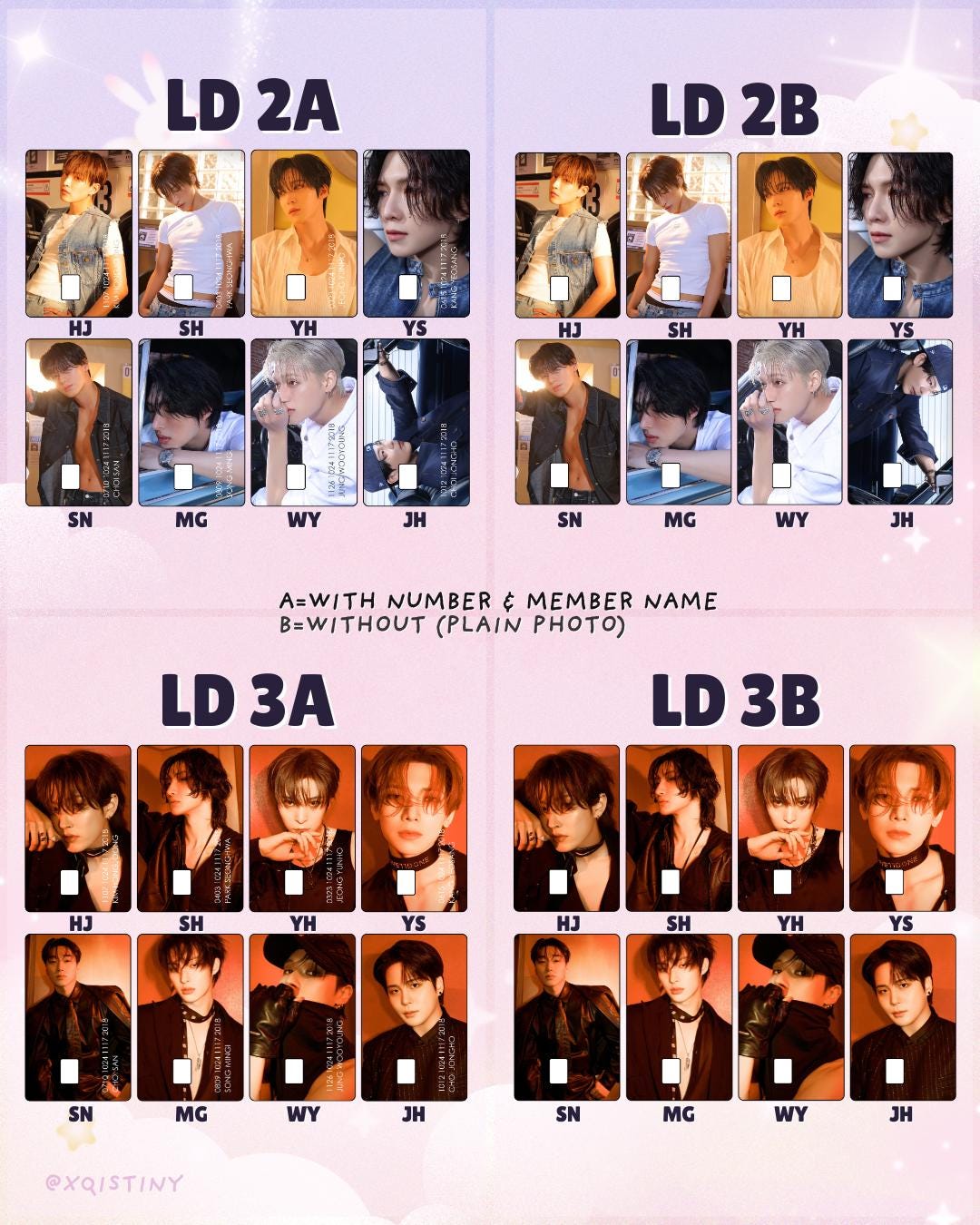 ATEEZ サン GH3 トレカ 2枚 ATEEZ GH3 InYourFantasyEdition サン