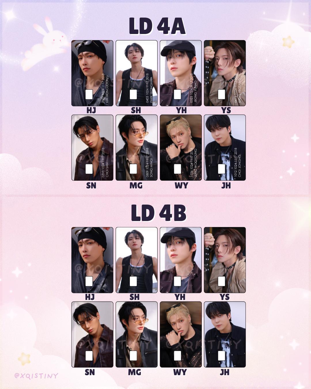 ATEEZ Card Cover Stickers | Fanmade | GHP3 Lemon Drop in Your