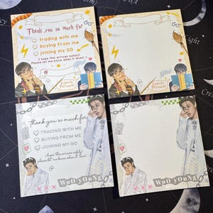 ATEEZ Wooyoung Dziękuję Śliczne Notatniki | Notatki | Notatnik | Artykuły piśmiennicze Kpop