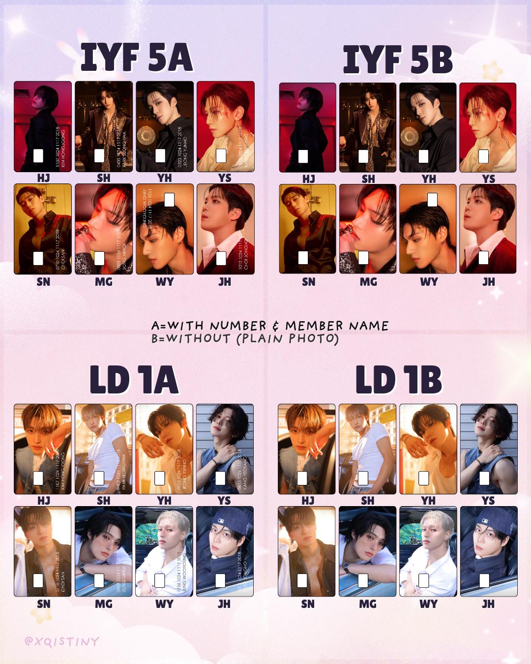 ATEEZ Card Cover Stickers | Fanmade | GHP3 Lemon Drop in Your